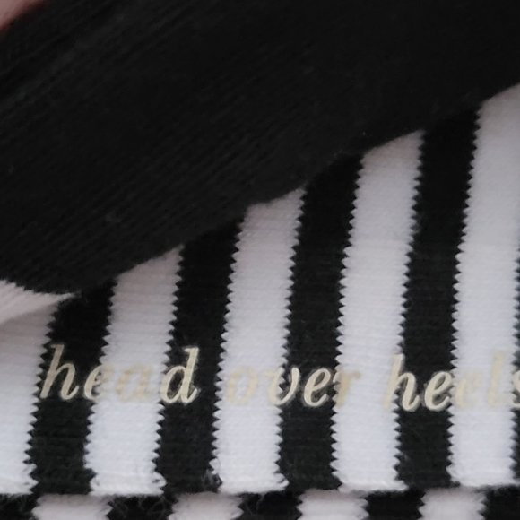 💖HP💖NWT KATE SPADE 3 Pair No Show Socks OS Trendy Pink Designer New York Funky - Picture 9 of 13